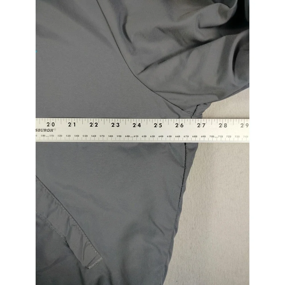 Vintage Dunbrooke Jacket Mens XL Gray Fleece Lined Bomber Advanced Arts Logo